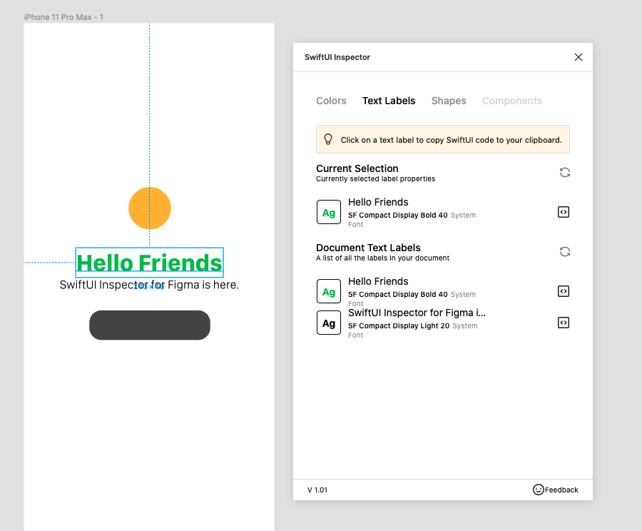 SwiftUI Inspector for Figma gallery image