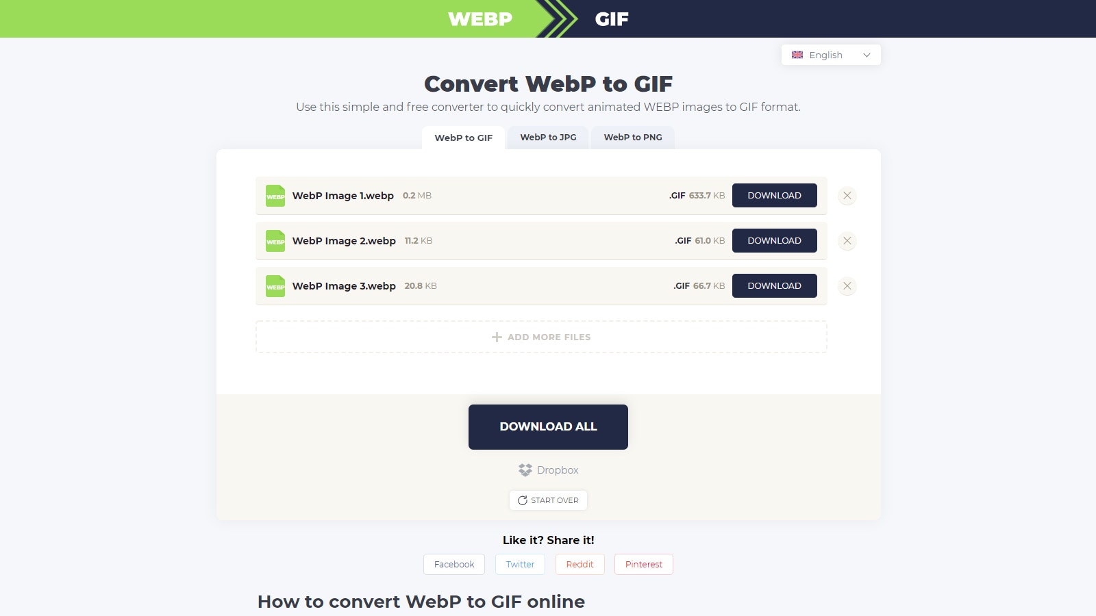 WEBP To GIF Converter gallery image