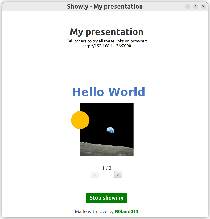 Desktop showly media 2