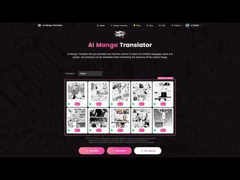 AI Manga Translator gallery image