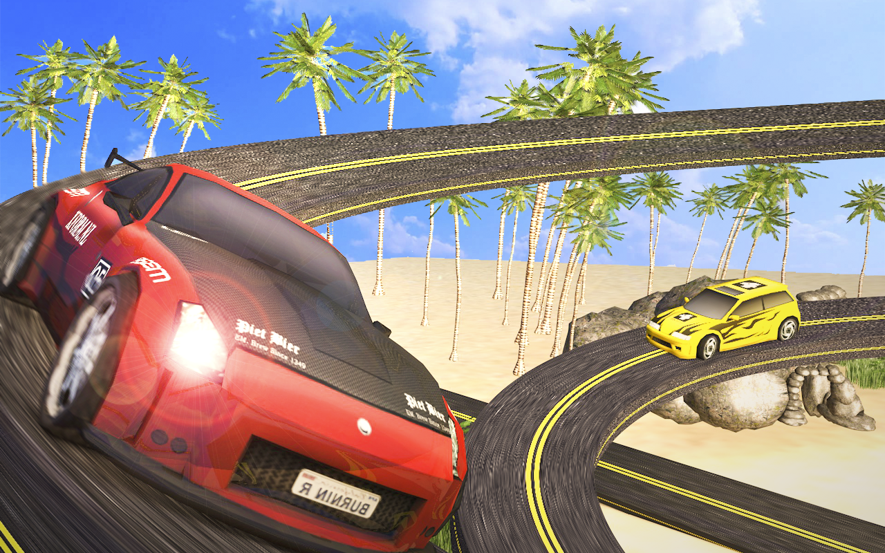 Impossible Tracks Real Cars Stunt Racing Game gallery image