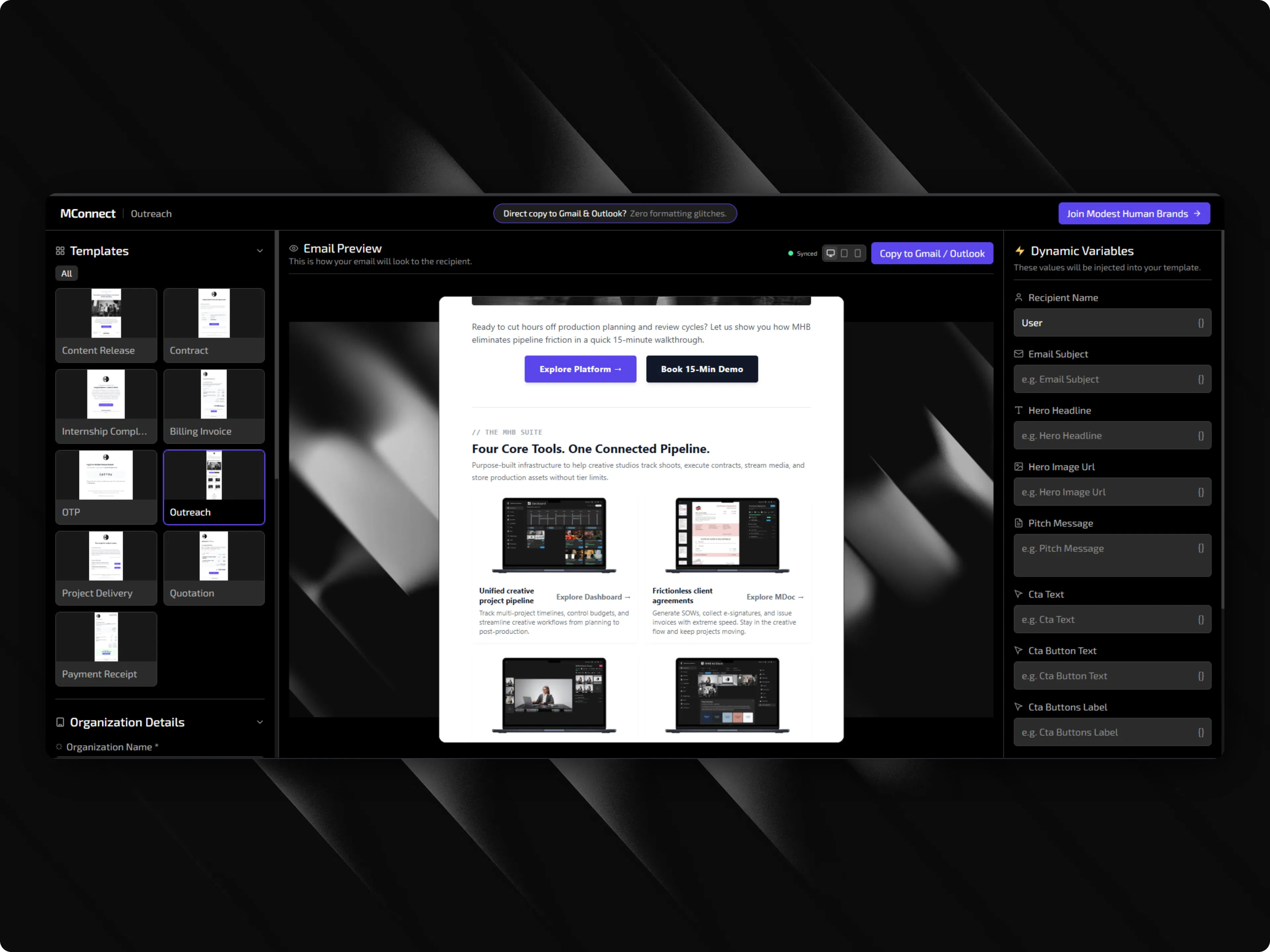 MConnect gallery image