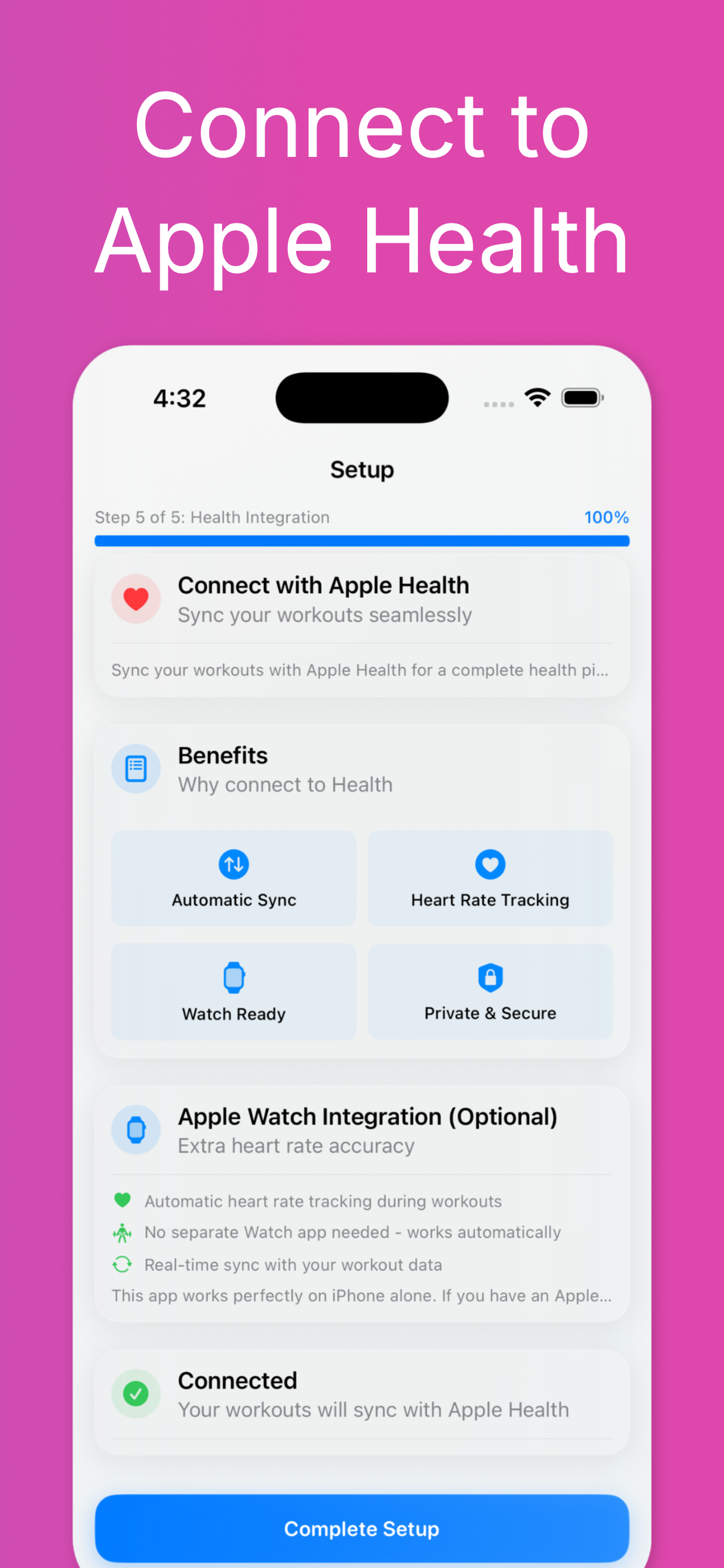 Gain - AI-Powered Home Workout Planner - Screenshot 3 showing product features and functionality