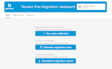 Tenant Pre-Migration Assistant gallery image