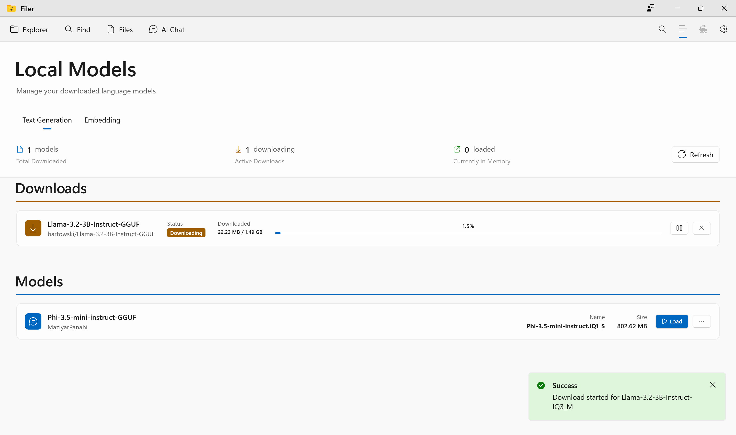 Média Filer AI - Explorateur de fichiers AI avec recherche intelligente et bases de connaissances locales 3