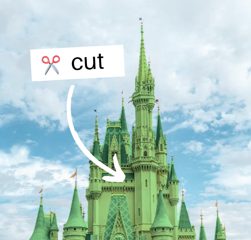 Corte mágico - extrair objetos da imagem