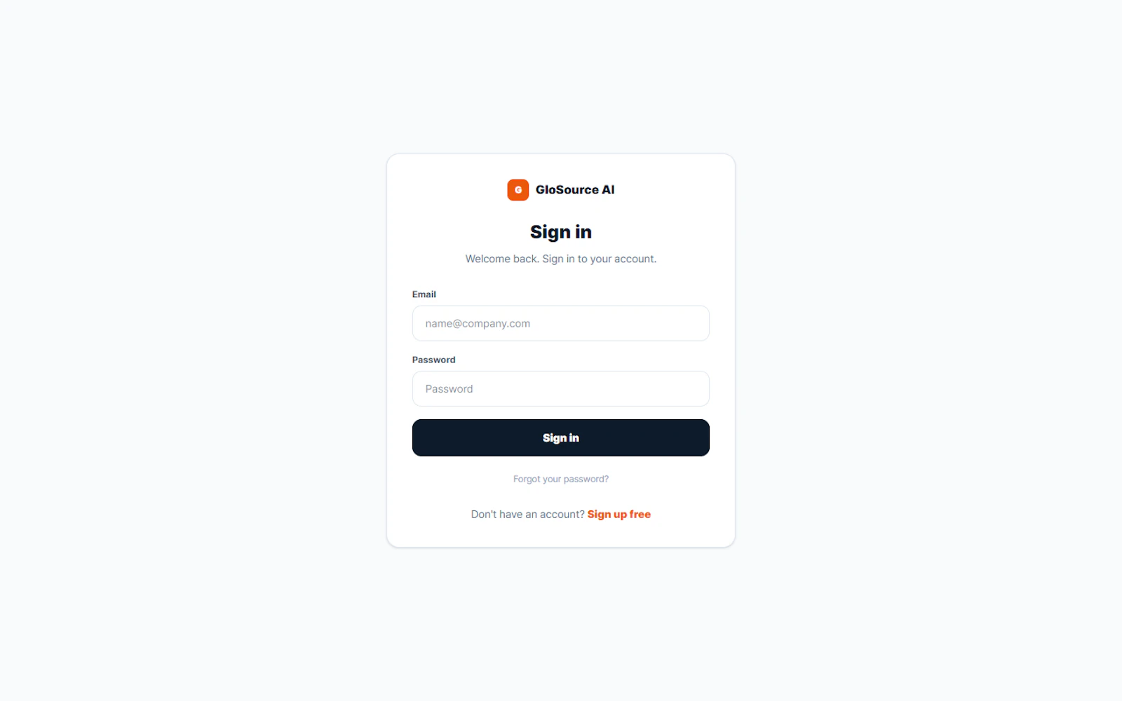 GloSource AI screenshot 2
