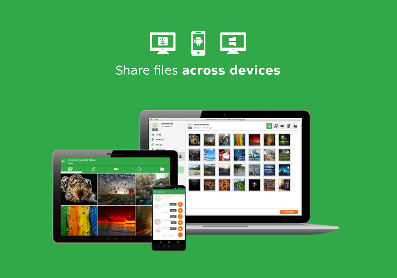 Shareboard - File Sharing App
