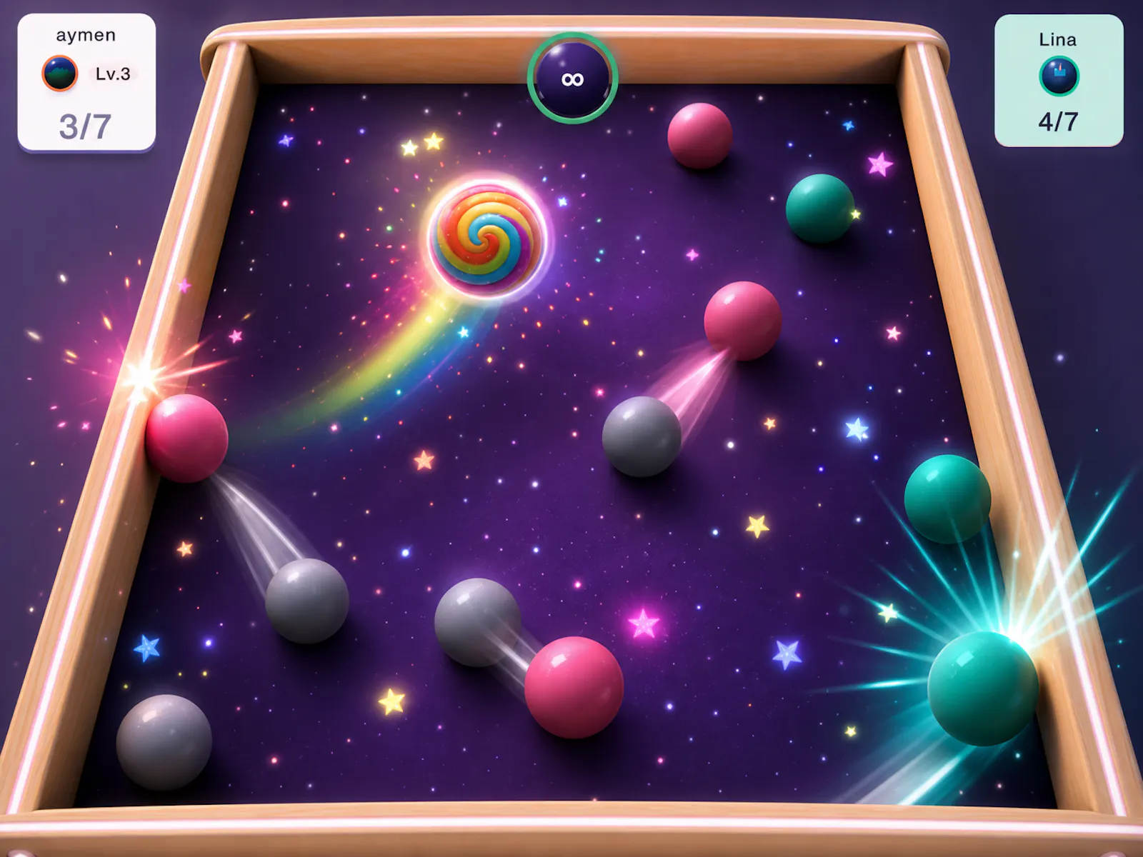 Blingball billard battle game screenshot 5