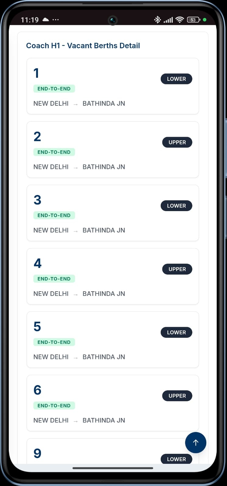 Chart Vacancy - Screenshot 3 showing product features and functionality