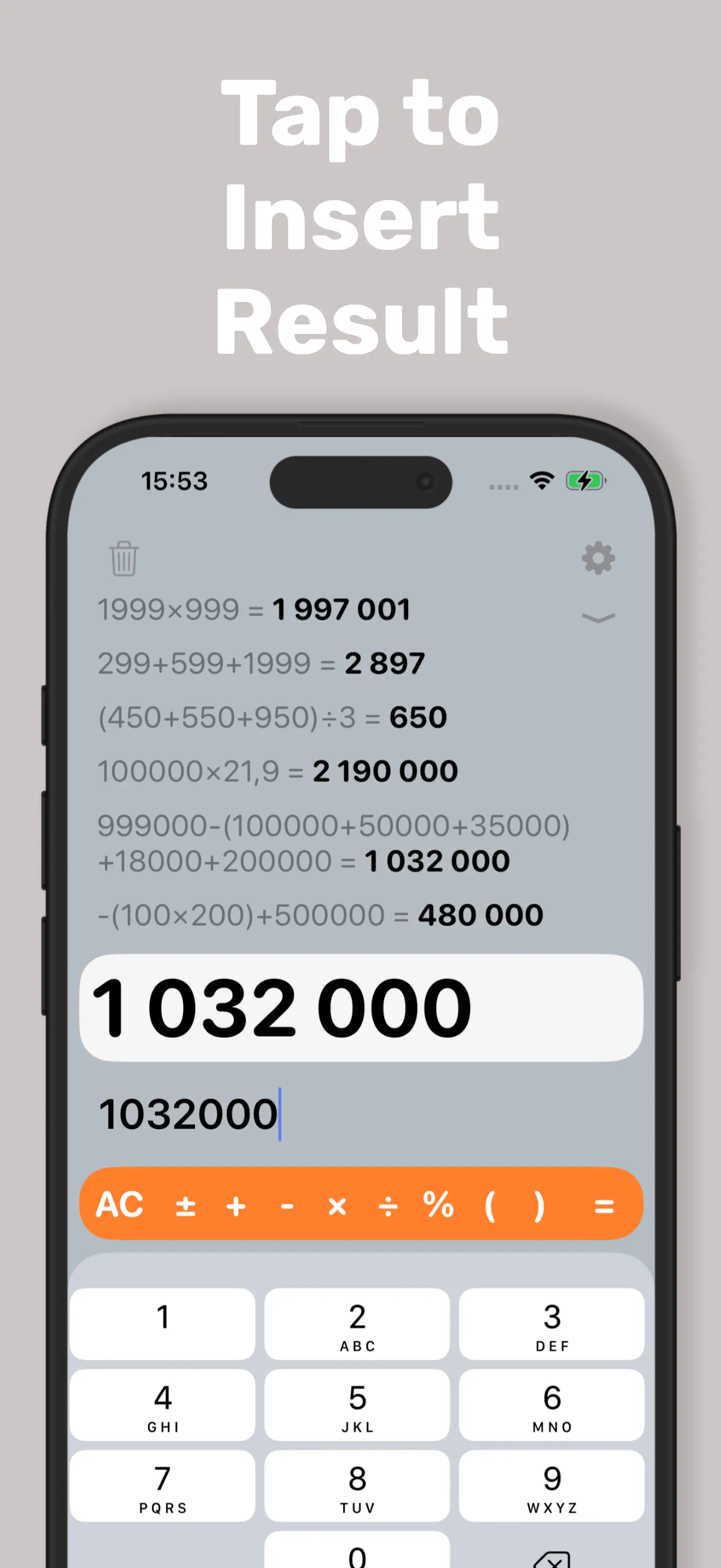 Clear Calc - Native Calculator gallery image