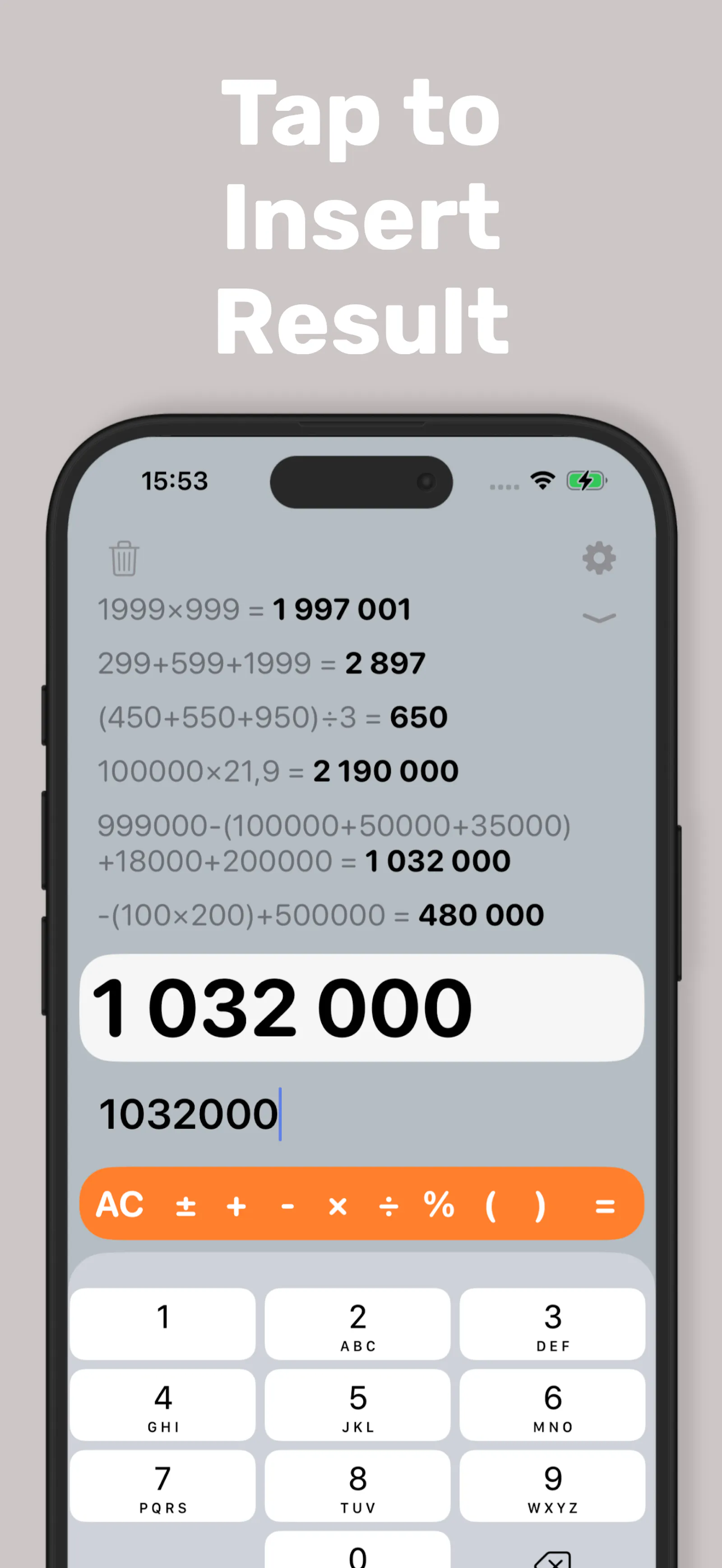 Clear Calc - Native Calculator screenshot 6