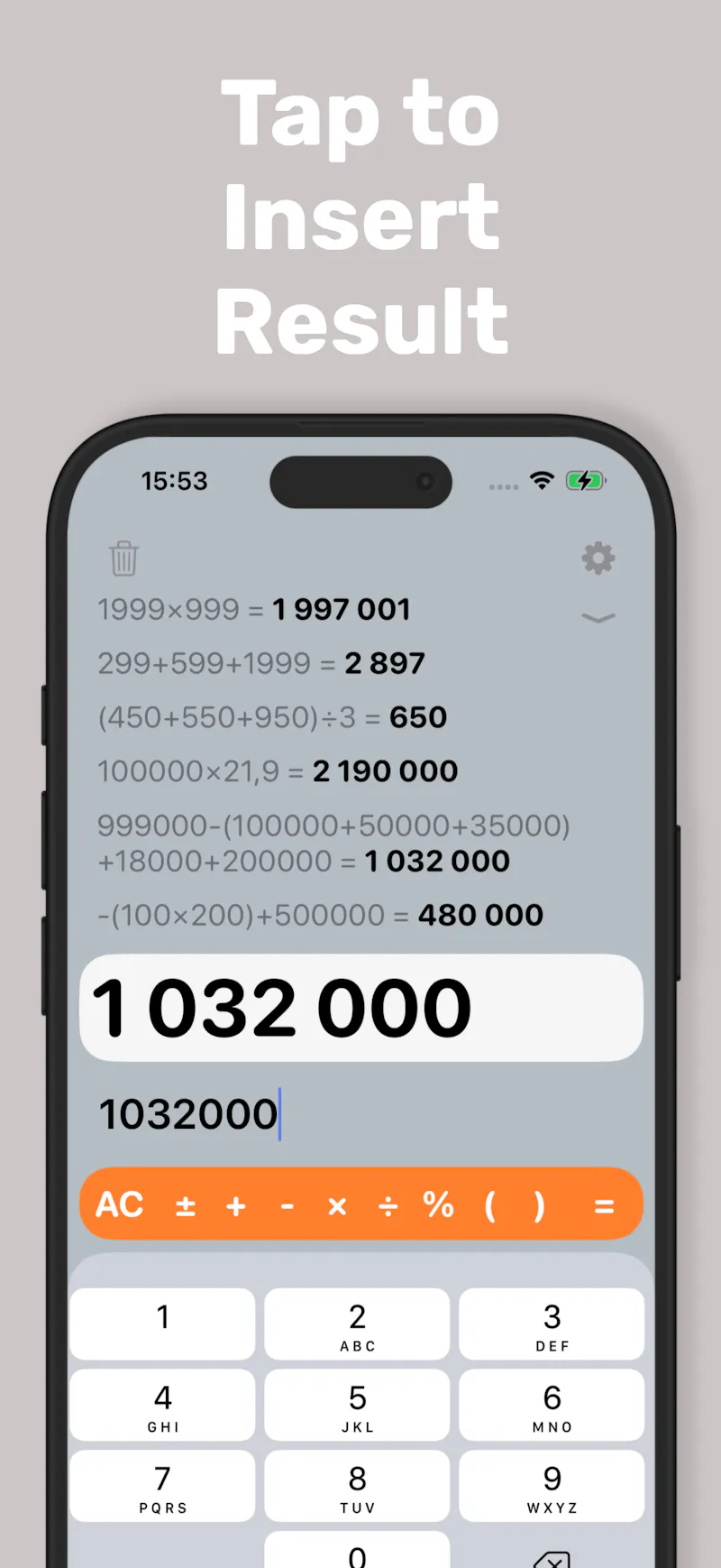 Clear Calc - Native Calculator screenshot 6