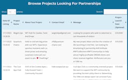 NFT Partnerships Portal media 2