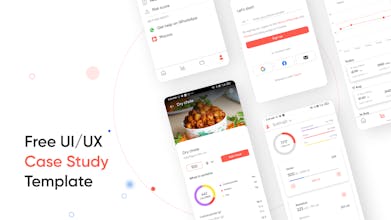 UI/UX Case Study Template gallery image