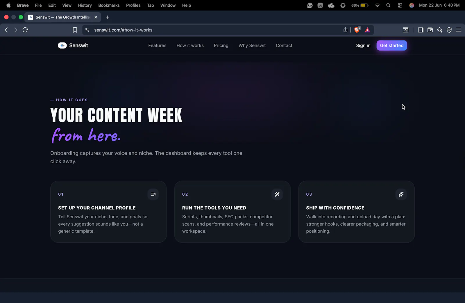 Senswit screenshot 4