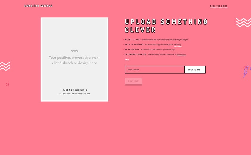 Signs for Science gallery image