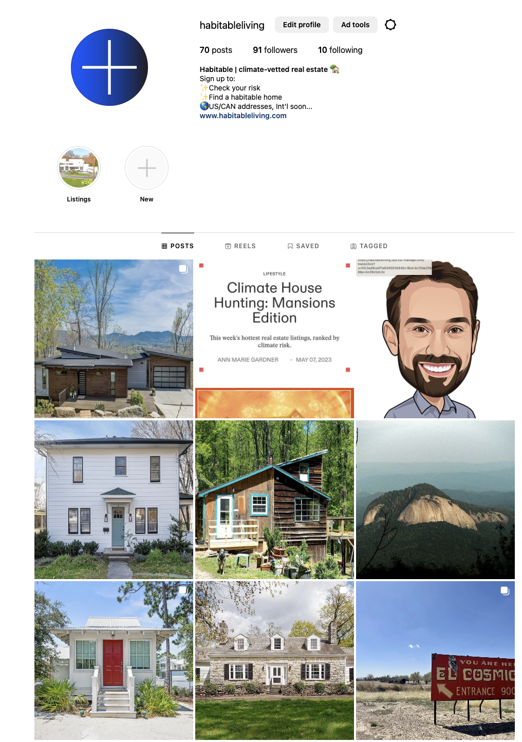 Strumento di rischio climatico abitabile media 2