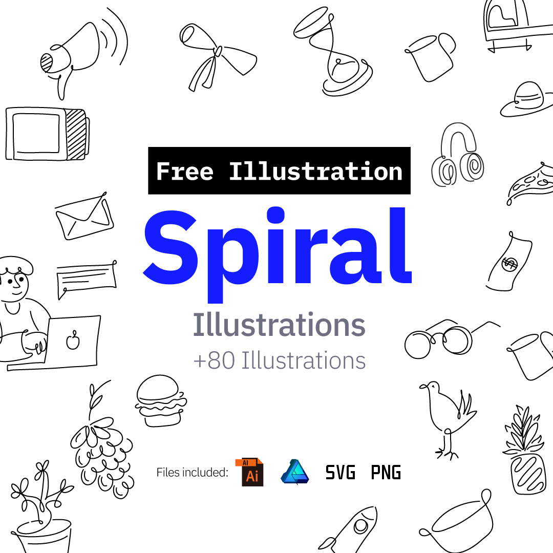 Spirale: notion illustration