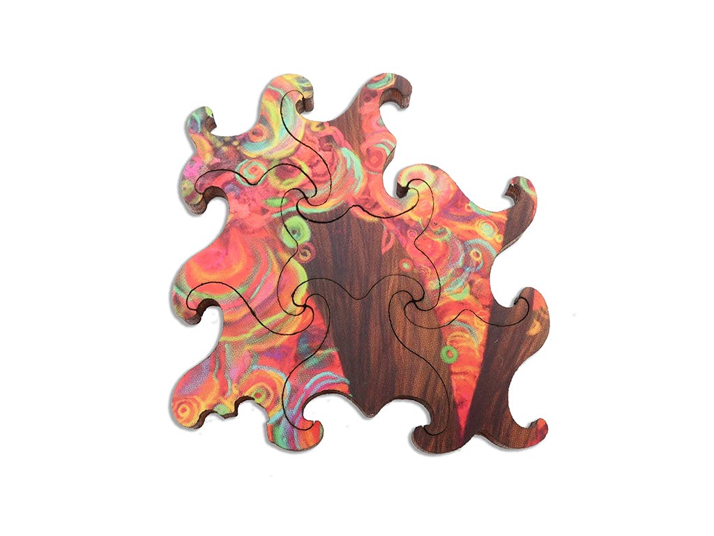 Hoefnagel Wooden Jigsaw Puzzle Club media 2
