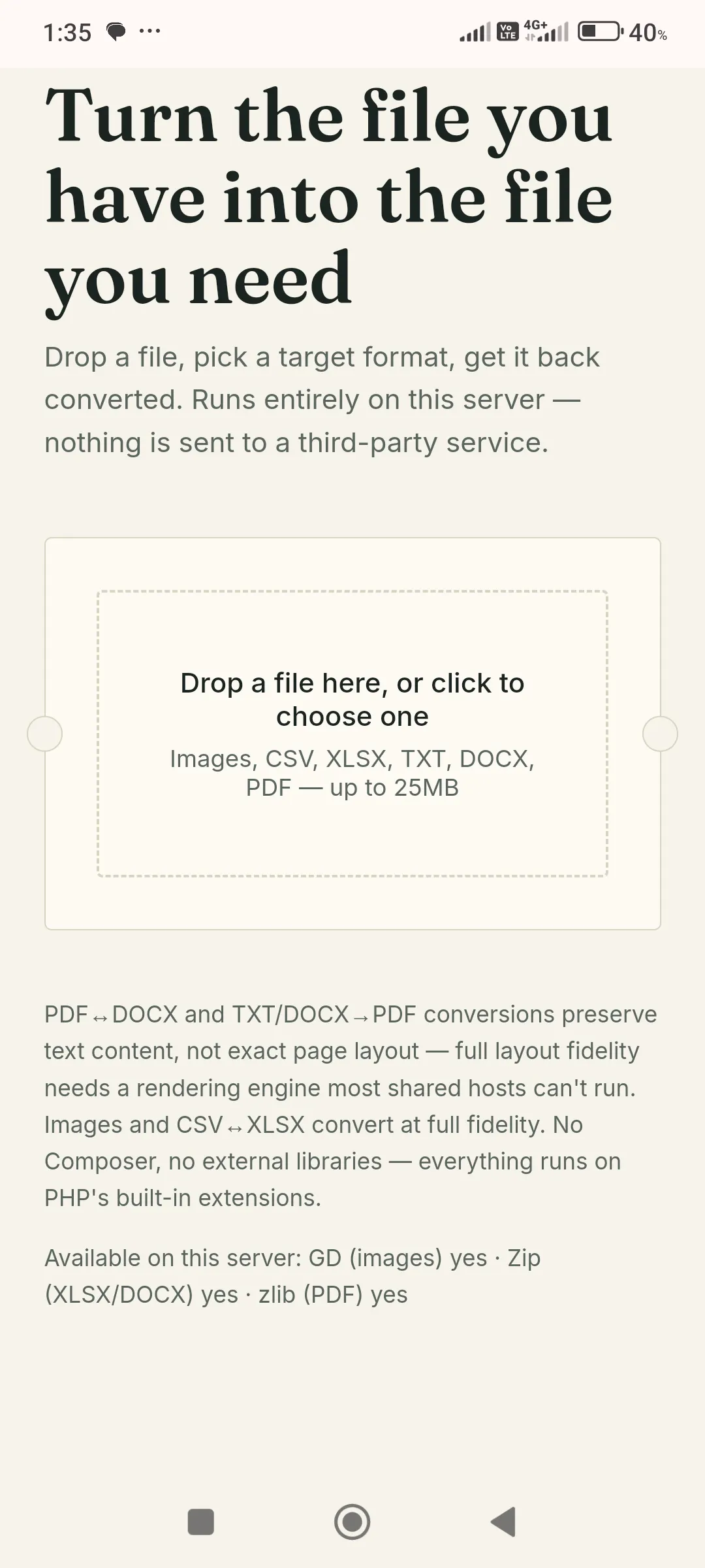 FileSnap — file format converter gallery image