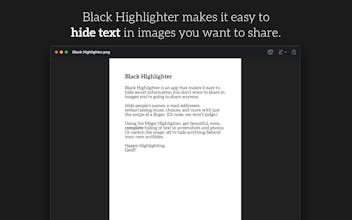 Black Highlighter gallery image