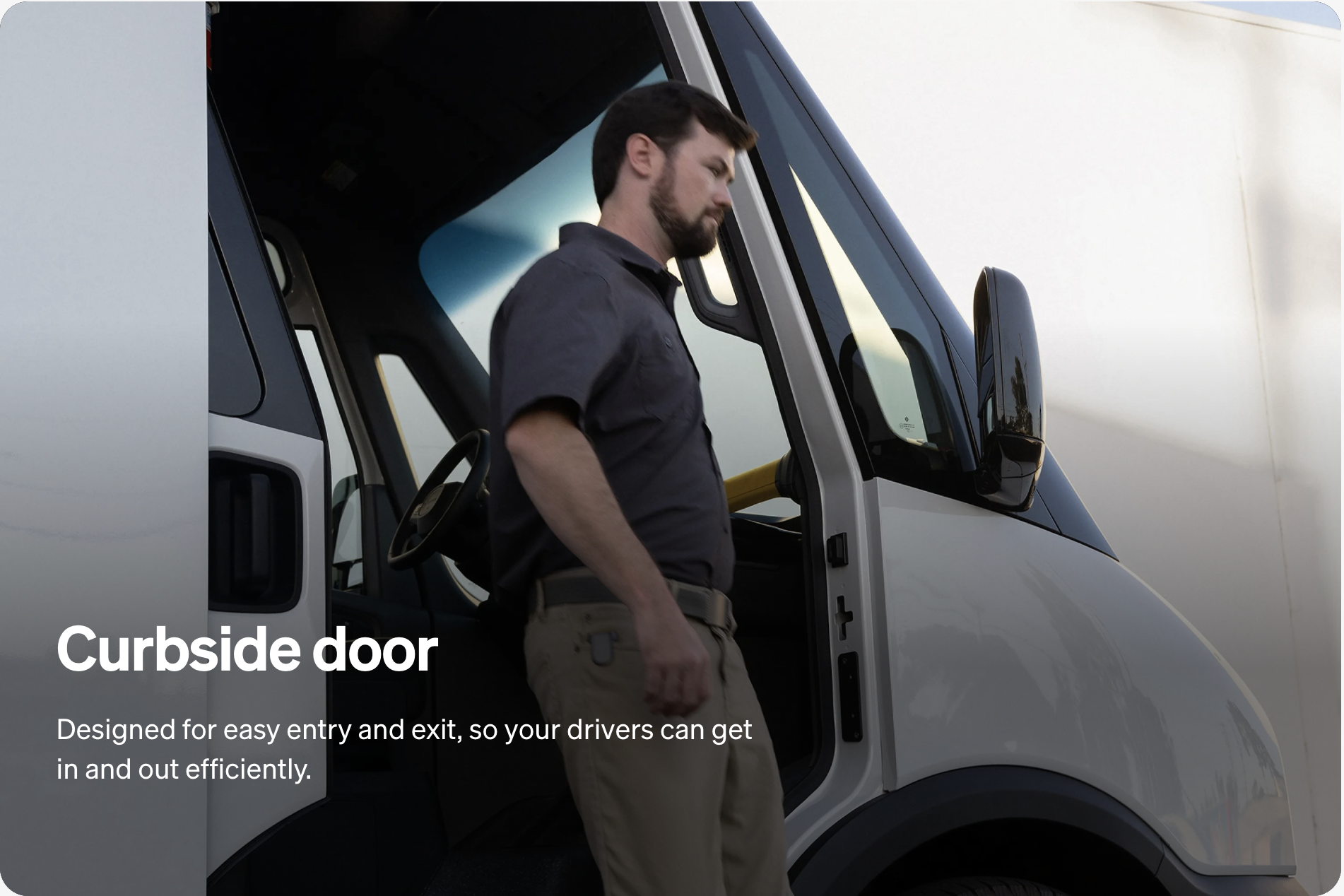 Rivian Commercial Van - Our electric fleet vehicles & commercial vans media 7