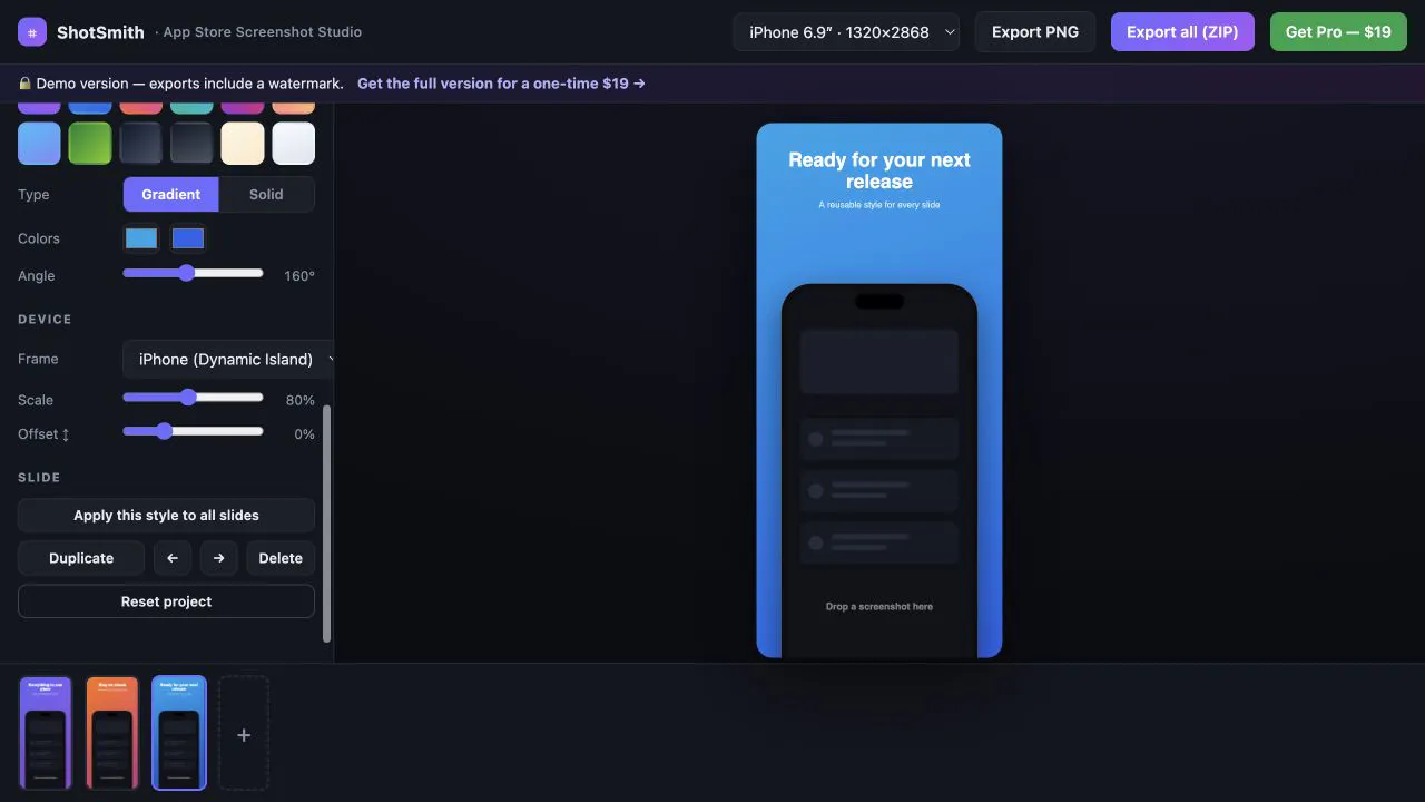 ShotSmith screenshot