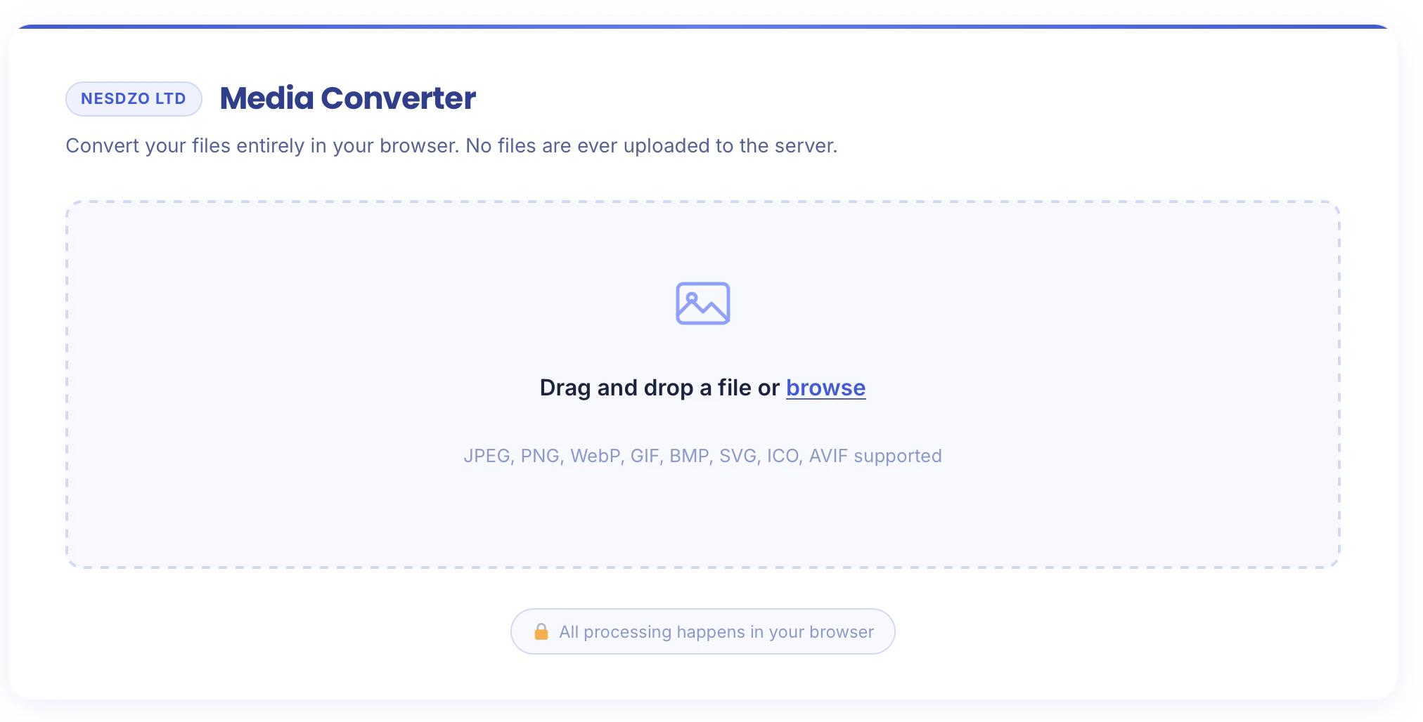 Free Browser Based Image Converter screenshot 3