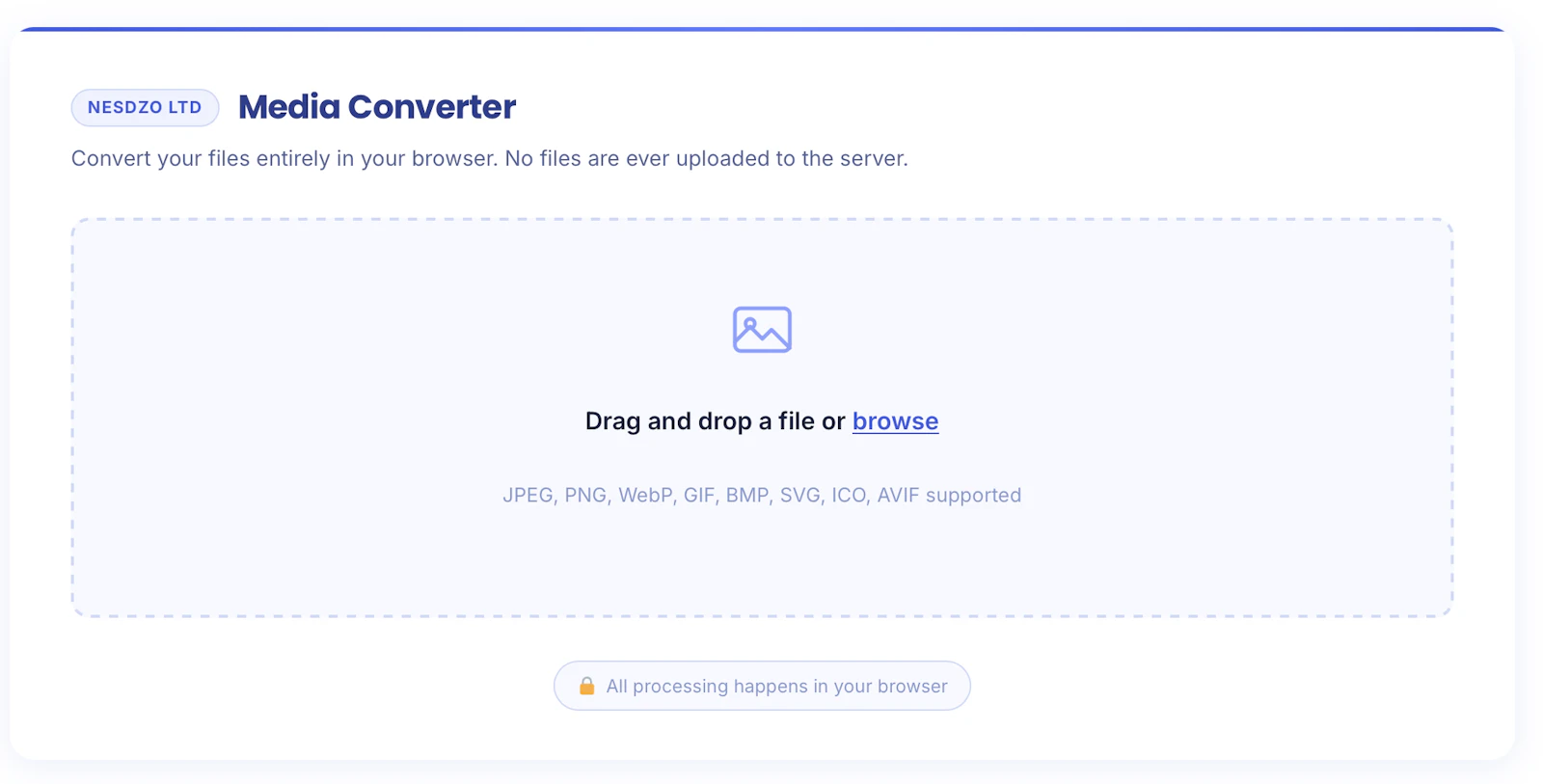 Free Browser Based Image Converter screenshot 3