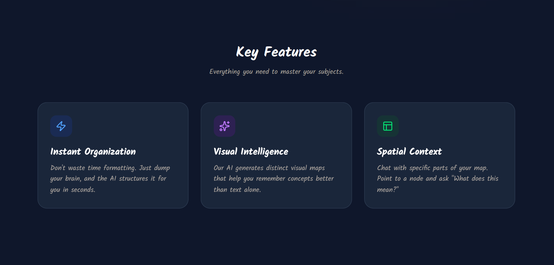 NoteMap: Hand-drawn mind maps from notes screenshot 4 NoteMap: Hand-drawn mind maps from notes screenshot 4