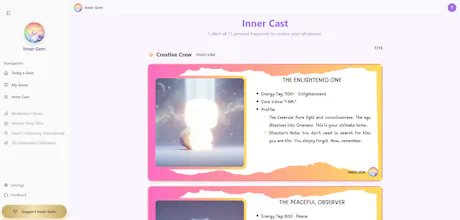 Inner Gem · Daily Awareness Journal gallery image