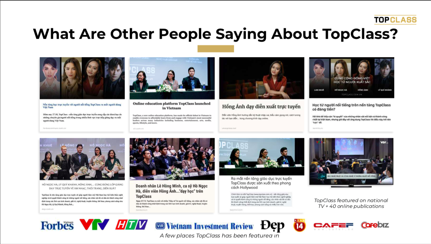 Topclass gallery image