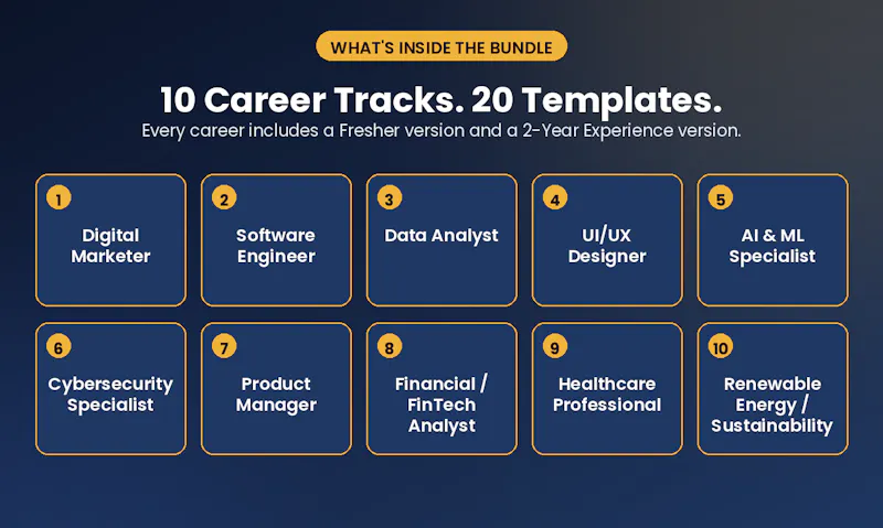 20 ATS-Proof Resume Templates screenshot 2