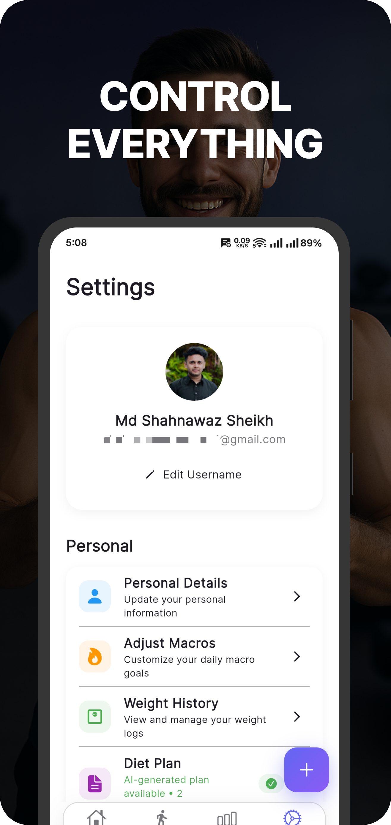 Calfinity: AI Fitness Ecosystem gallery image