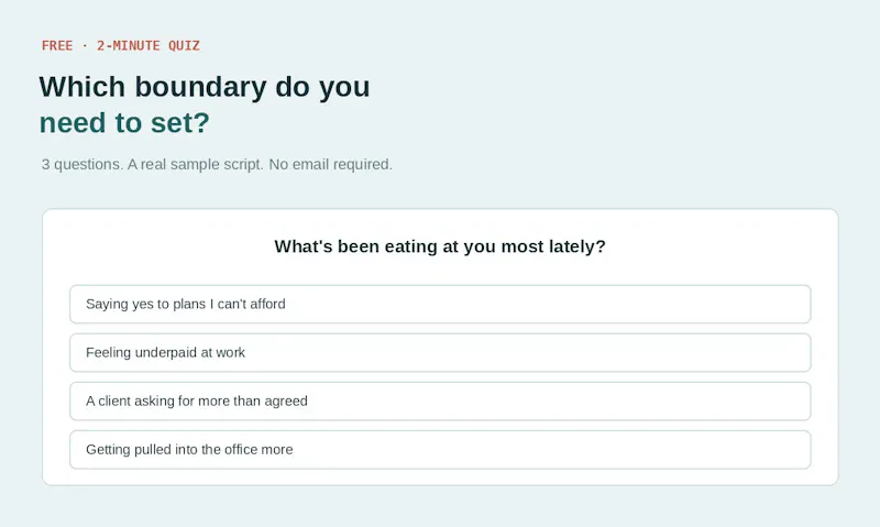 Free 2-Minute Quiz screenshot 1