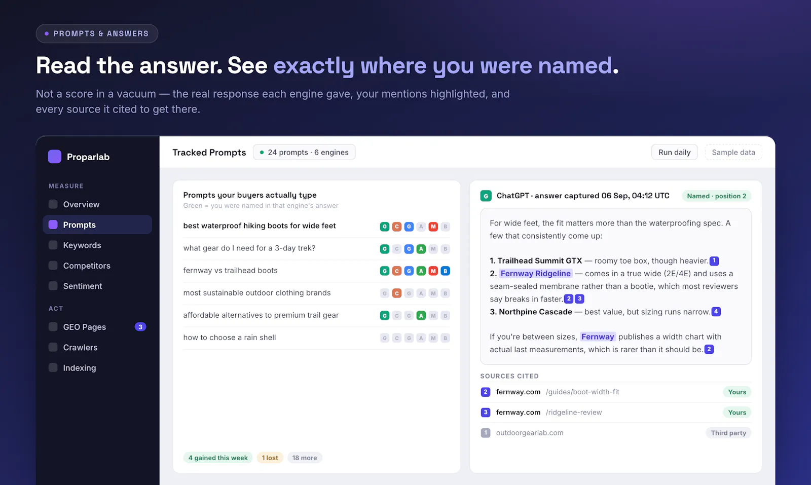 Proparlab screenshot 2
