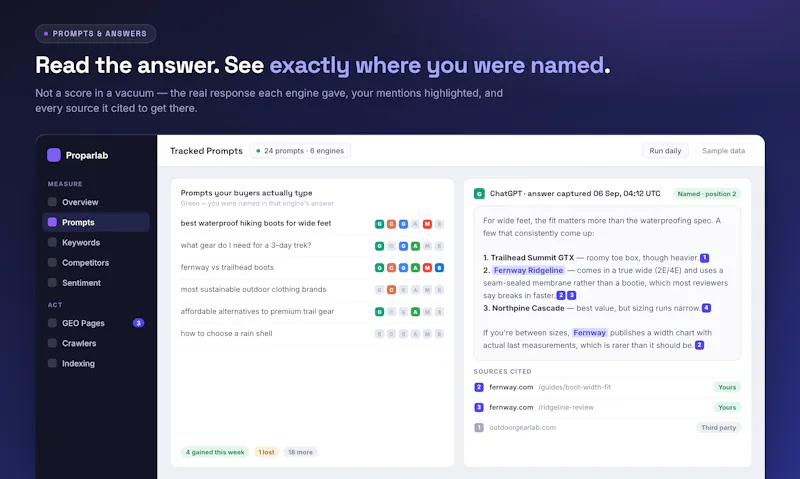 Proparlab screenshot 2