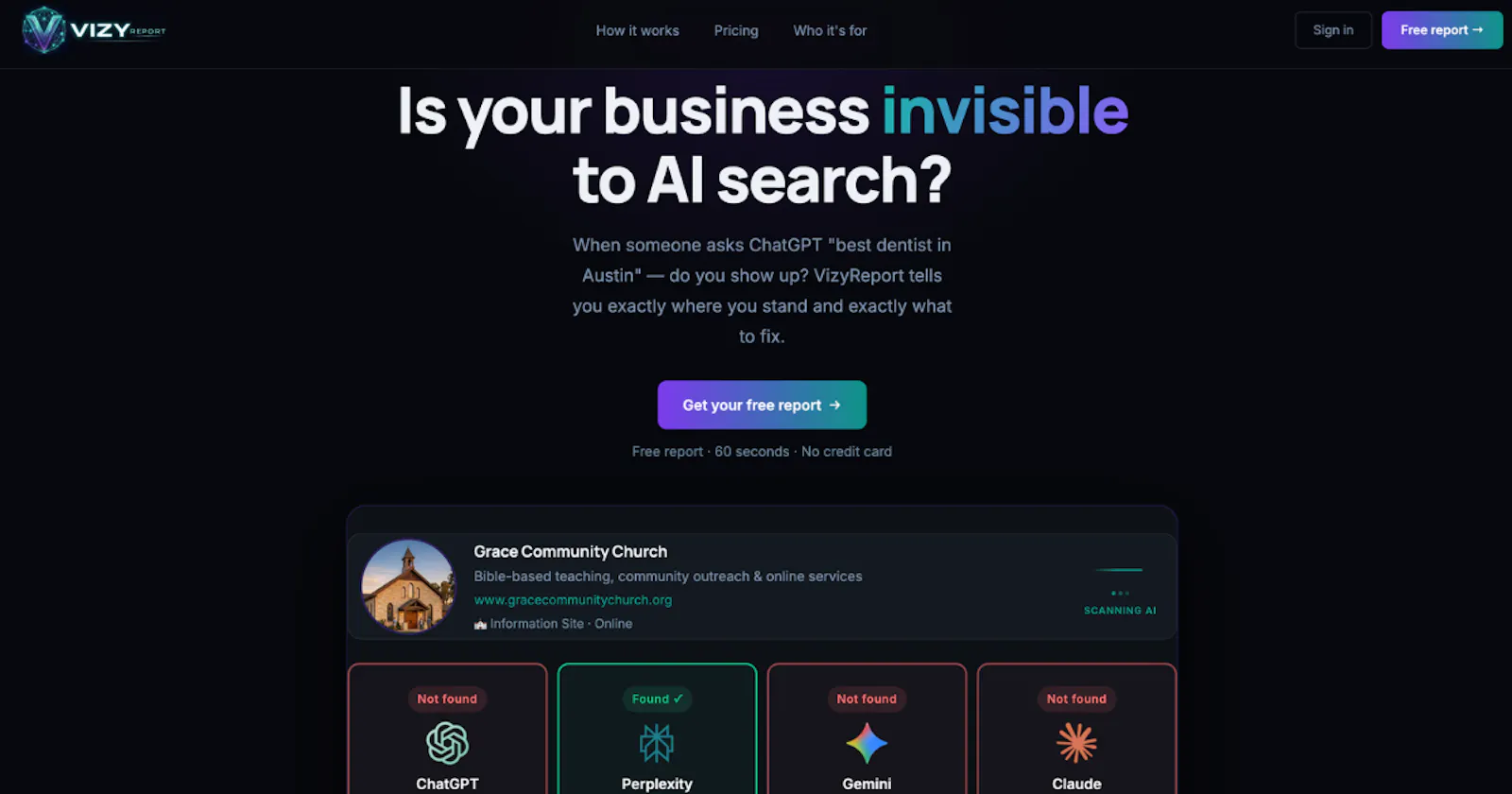 AI Visibility Tools and Tracking screenshot 1