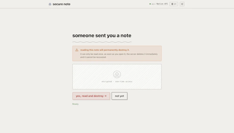 SecNote screenshot 7