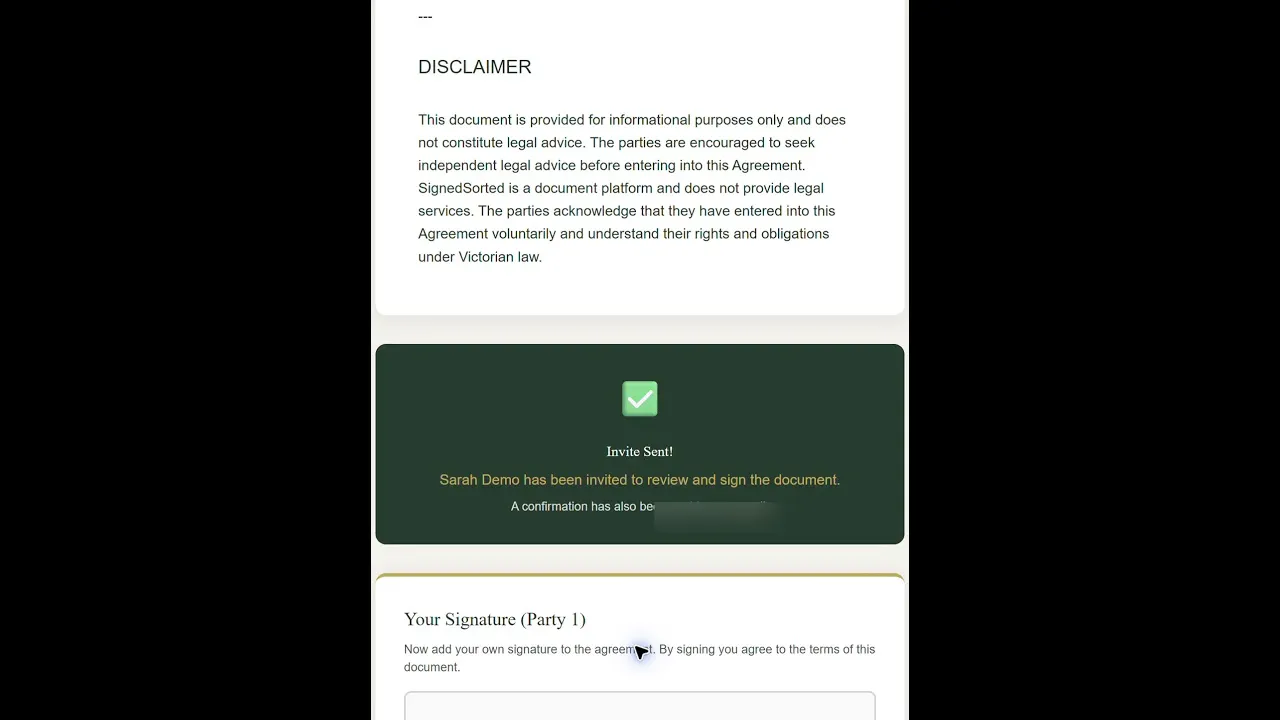 SignedSorted gallery image