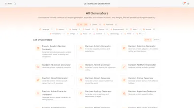 Get Random Generator gallery image