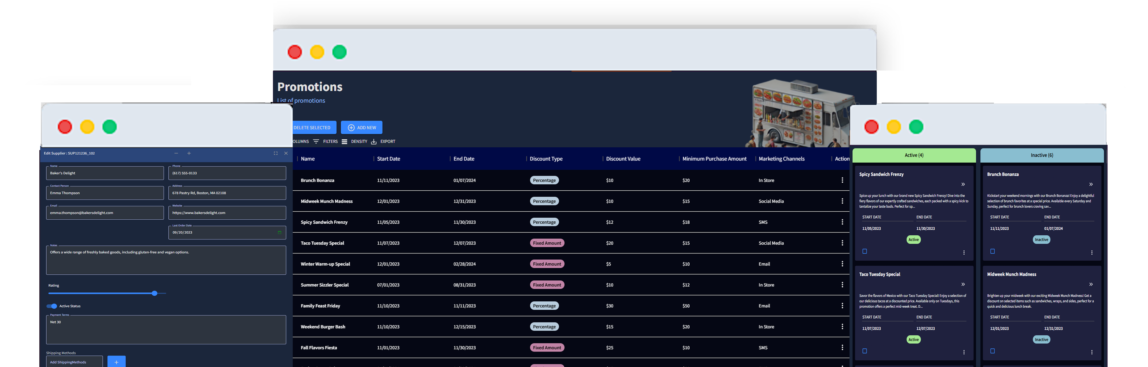 Grubzly® - Main product screenshot demonstrating key features and user interface