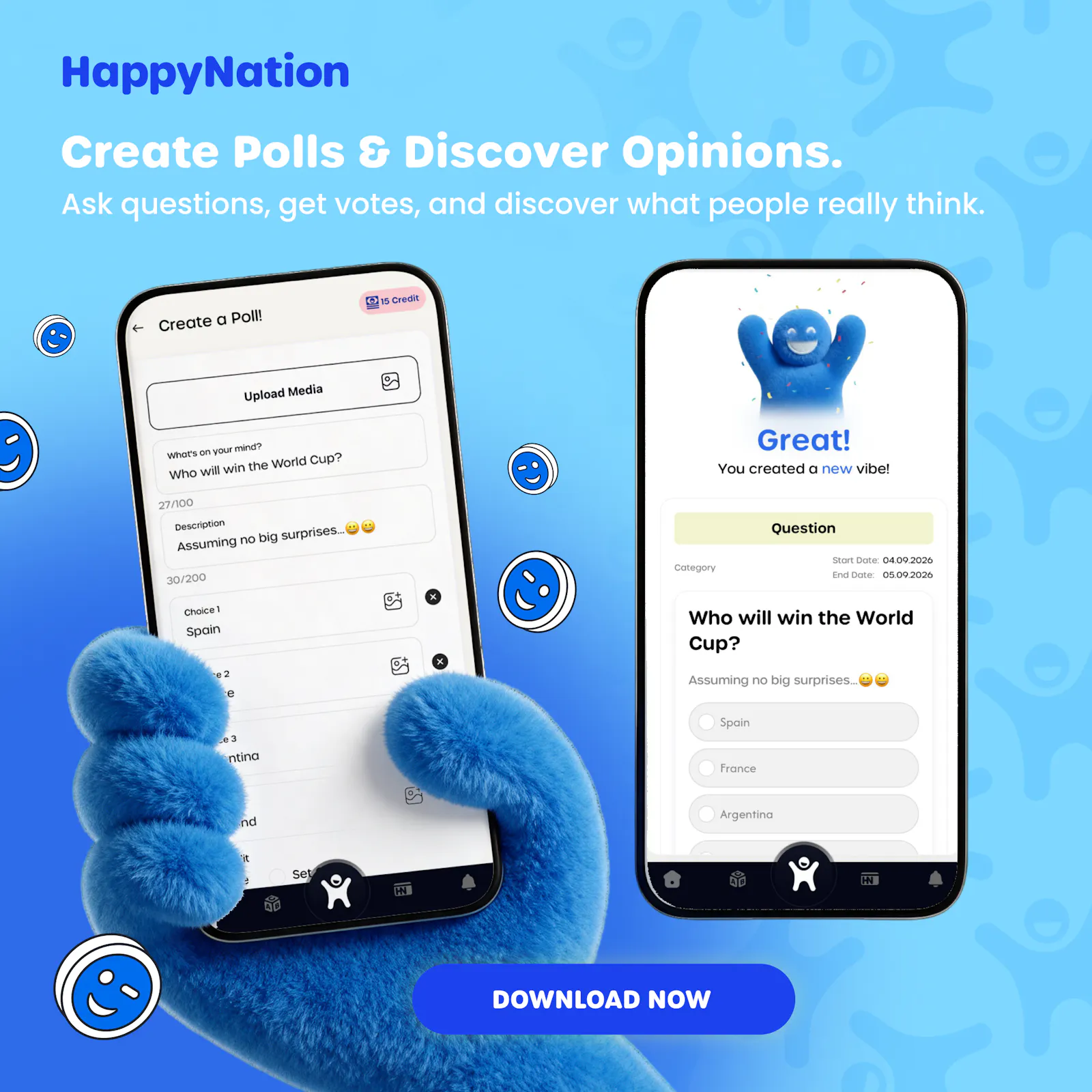 HappyNation screenshot 1