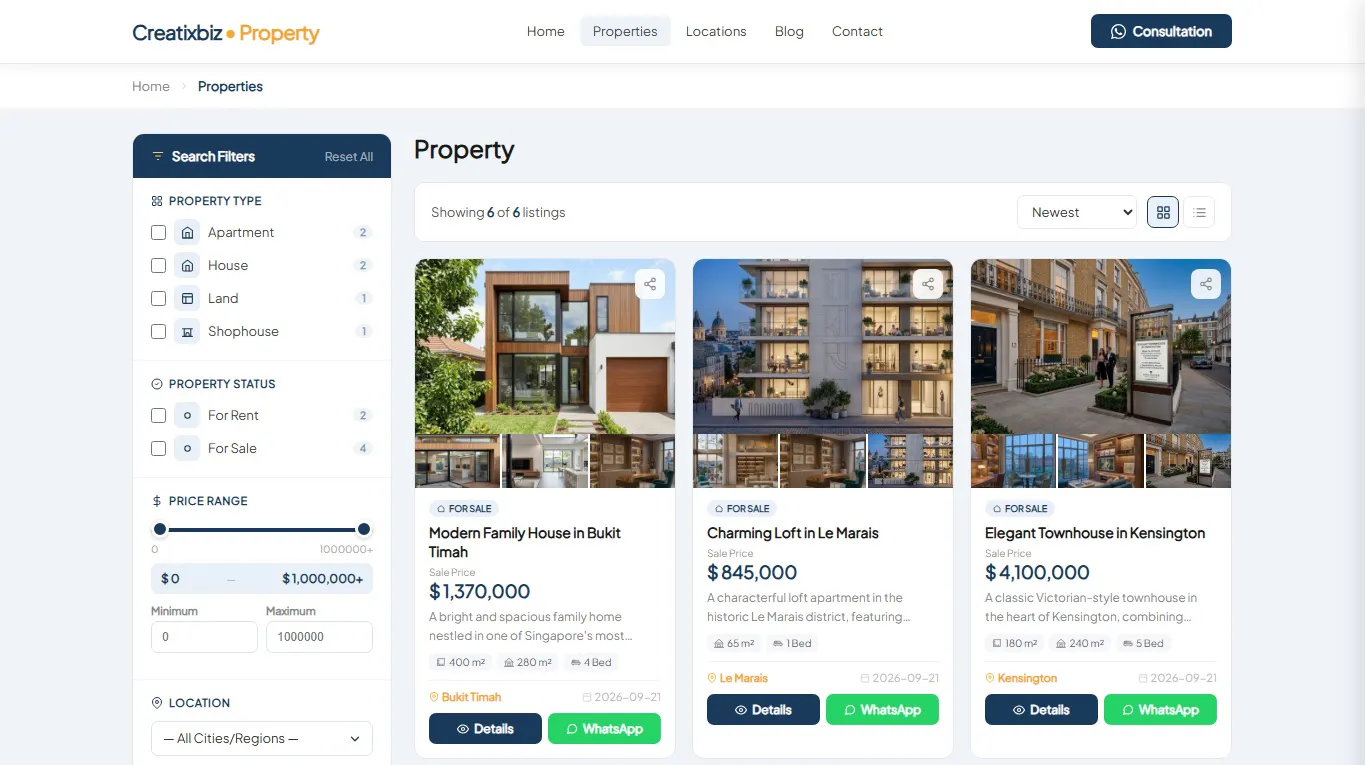 Creatixbiz Property gallery image