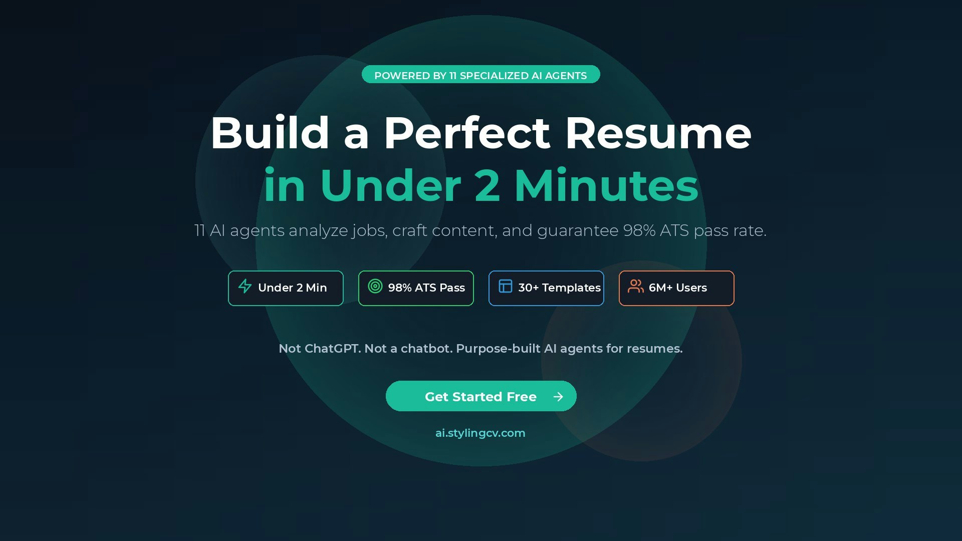 StylingCV - Screenshot 4 showing product features and functionality