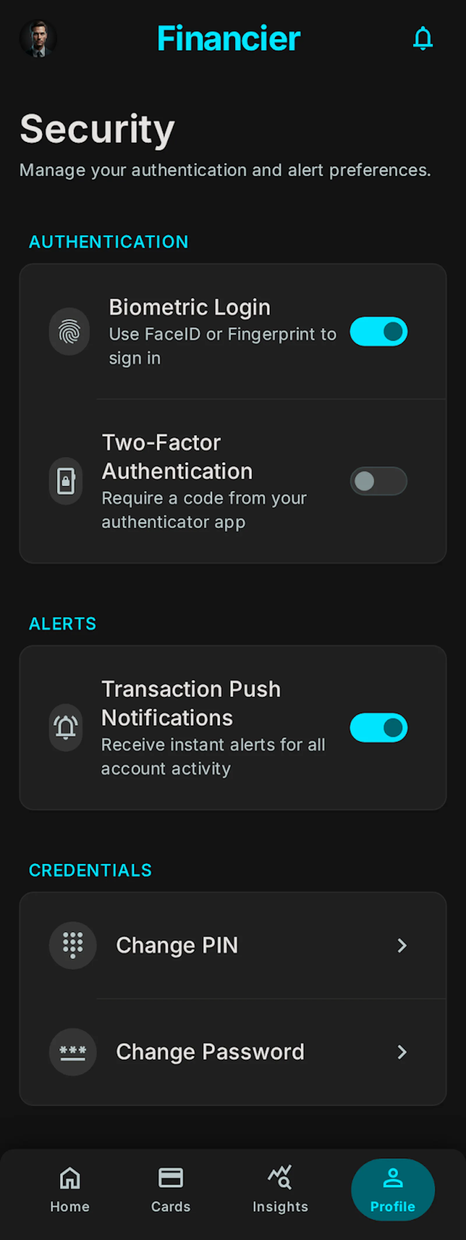 Lumina — Fintech Flutter UI Kit screenshot 10