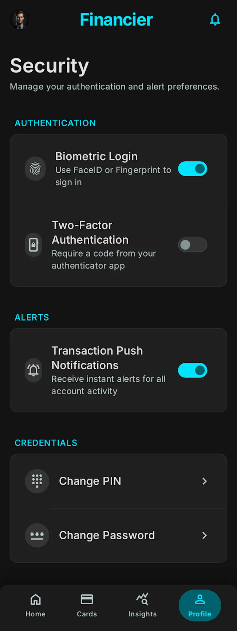 Lumina — Fintech Flutter UI Kit screenshot 10
