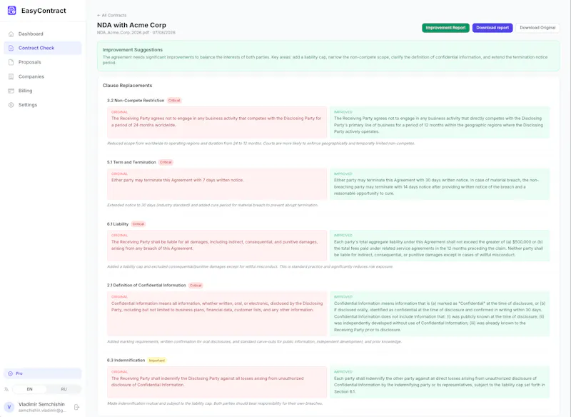 EasyContract screenshot 7