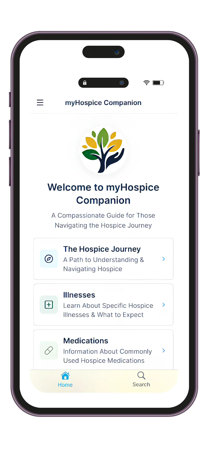 myHospice Companion screenshot 1